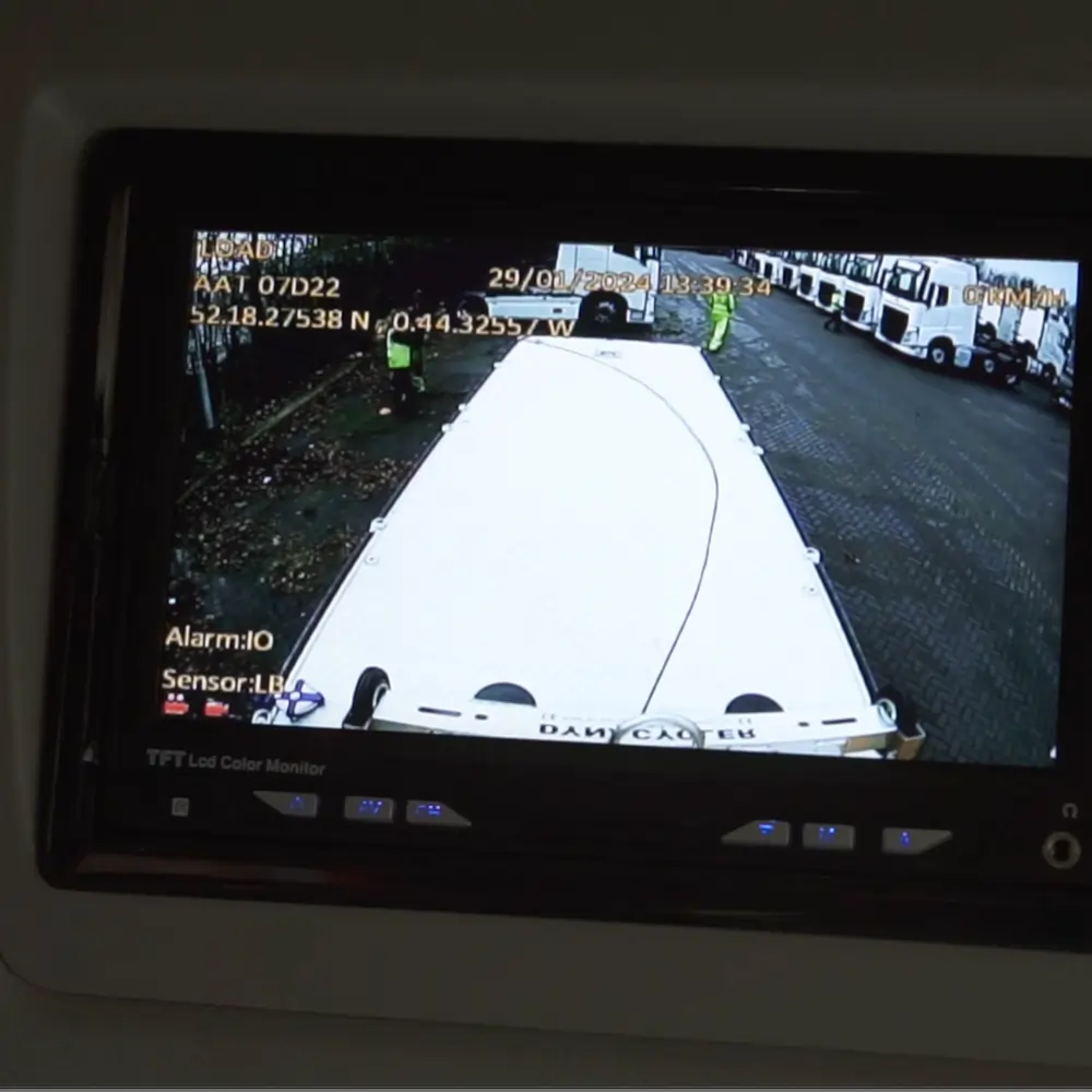 Camera monitor system in cab