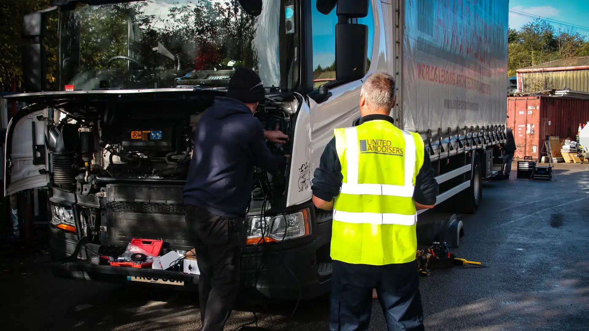 installing hgv camera system