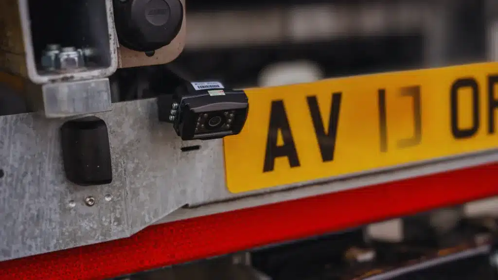 reverse camera fitted