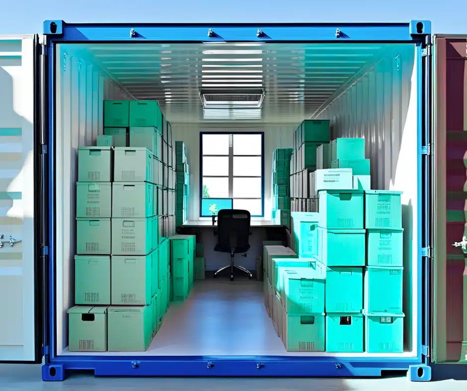 Telematics hardware stored