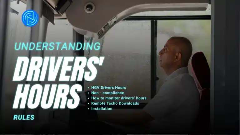 Bus driver sitting in the cab, focused on the road ahead